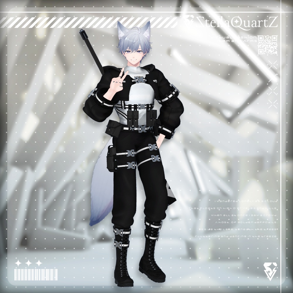 【オリジナル3Dモデル】IronWicker ‐アイアンウィッカー‐ 【TacticalWear】