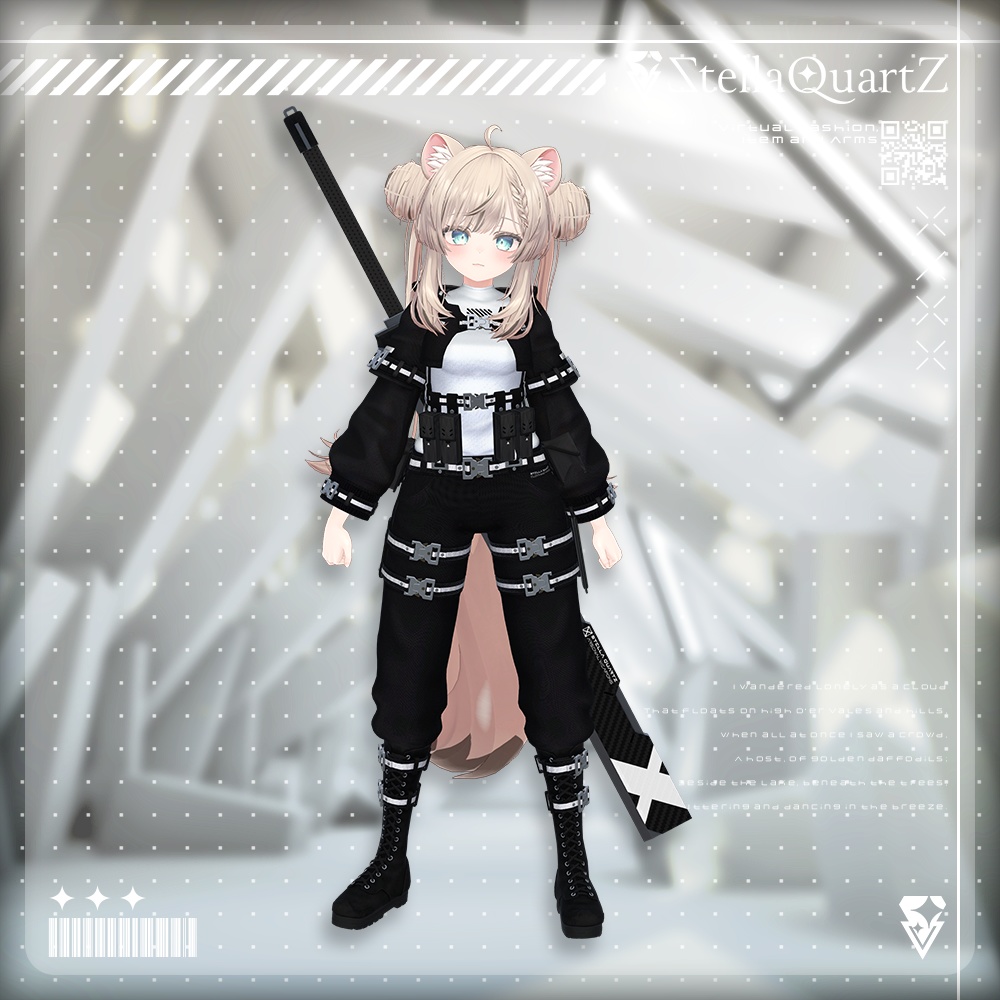 【オリジナル3Dモデル】IronWicker ‐アイアンウィッカー‐ 【TacticalWear】