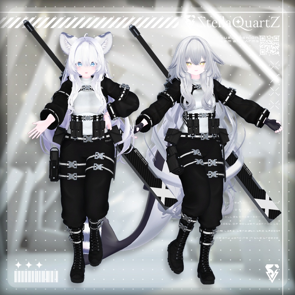 【オリジナル3Dモデル】IronWicker ‐アイアンウィッカー‐ 【TacticalWear】