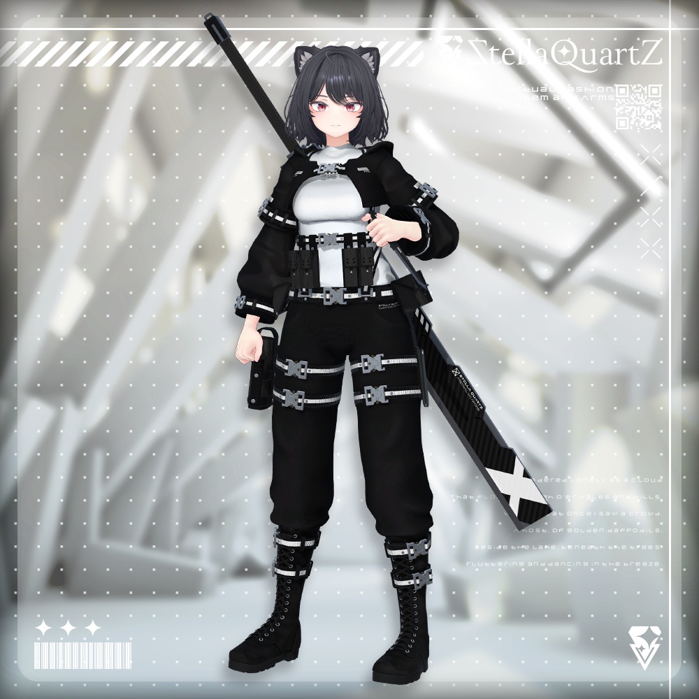 【オリジナル3Dモデル】IronWicker ‐アイアンウィッカー‐ 【TacticalWear】