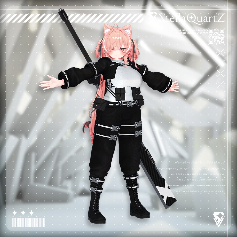 【オリジナル3Dモデル】IronWicker ‐アイアンウィッカー‐ 【TacticalWear】