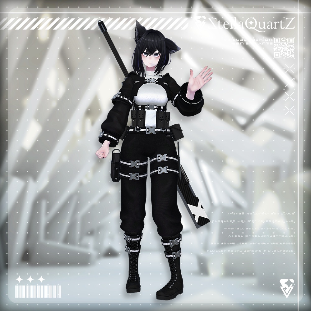 【オリジナル3Dモデル】IronWicker ‐アイアンウィッカー‐ 【TacticalWear】