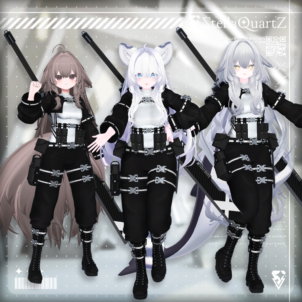 【オリジナル3Dモデル】IronWicker ‐アイアンウィッカー‐ 【TacticalWear】