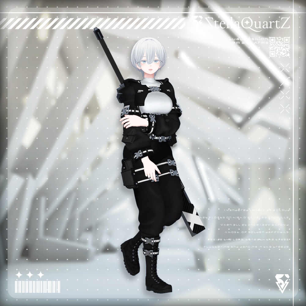 【オリジナル3Dモデル】IronWicker ‐アイアンウィッカー‐ 【TacticalWear】