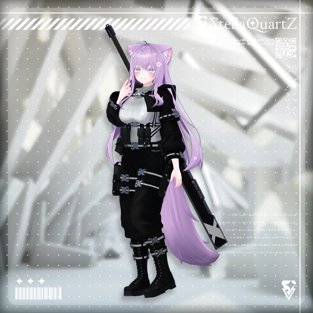 【オリジナル3Dモデル】IronWicker ‐アイアンウィッカー‐ 【TacticalWear】