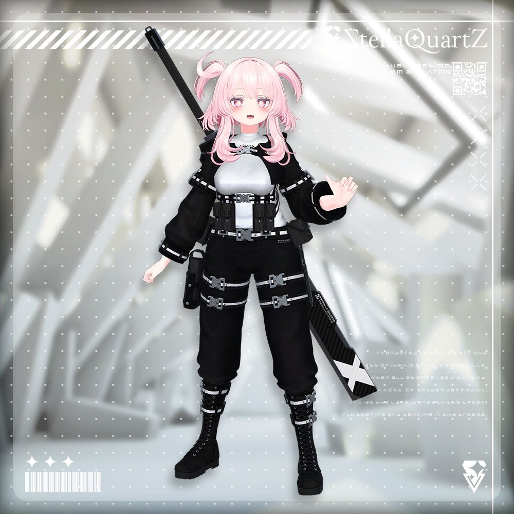 【オリジナル3Dモデル】IronWicker ‐アイアンウィッカー‐ 【TacticalWear】