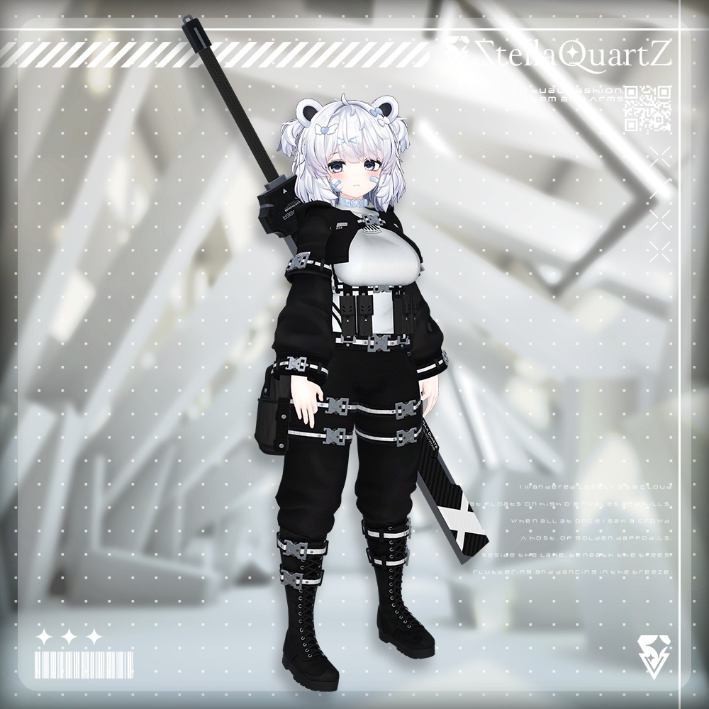 【オリジナル3Dモデル】IronWicker ‐アイアンウィッカー‐ 【TacticalWear】