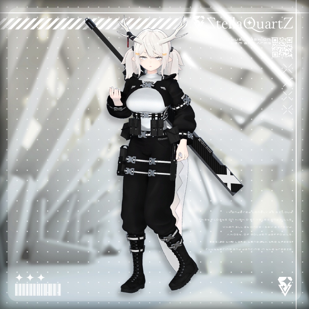 【オリジナル3Dモデル】IronWicker ‐アイアンウィッカー‐ 【TacticalWear】