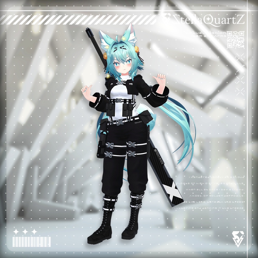 【オリジナル3Dモデル】IronWicker ‐アイアンウィッカー‐ 【TacticalWear】