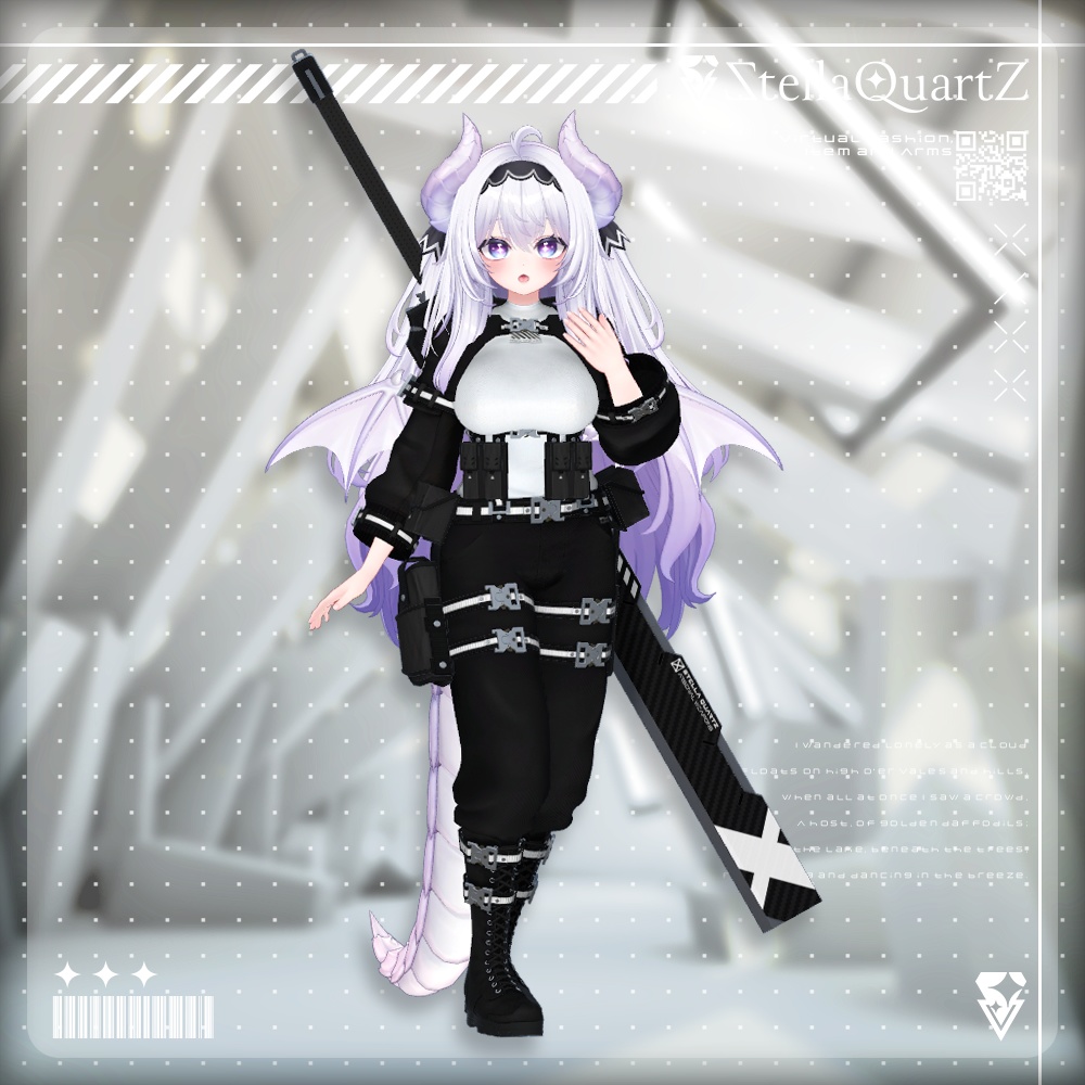 【オリジナル3Dモデル】IronWicker ‐アイアンウィッカー‐ 【TacticalWear】