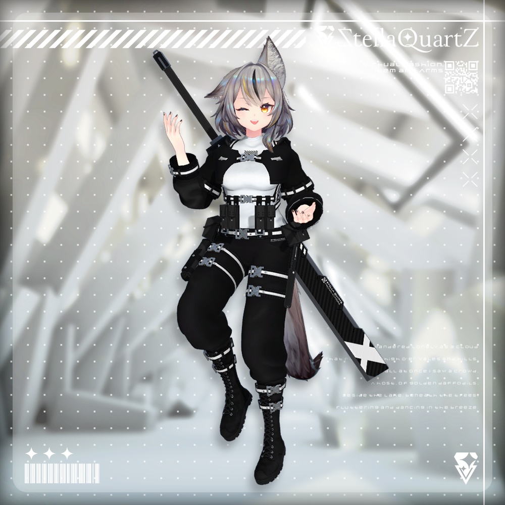 【オリジナル3Dモデル】IronWicker ‐アイアンウィッカー‐ 【TacticalWear】