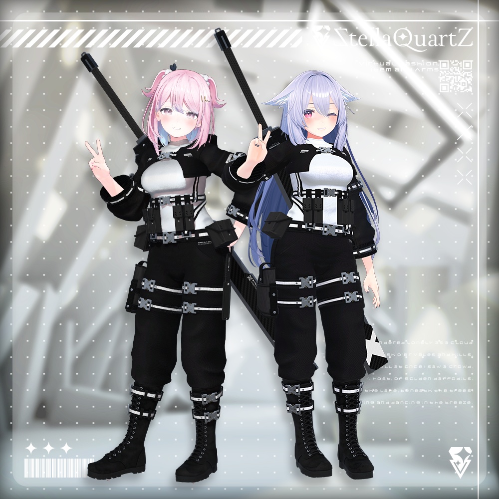 【オリジナル3Dモデル】IronWicker ‐アイアンウィッカー‐ 【TacticalWear】