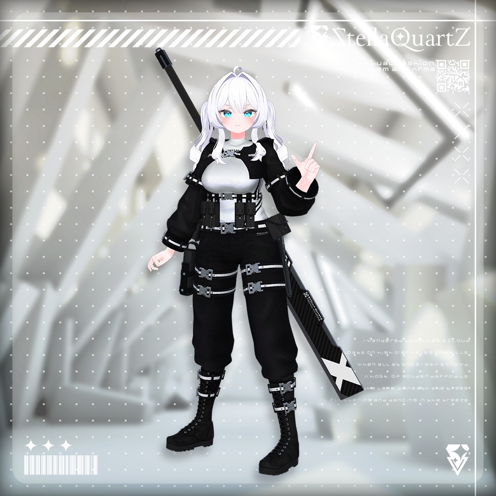 【オリジナル3Dモデル】IronWicker ‐アイアンウィッカー‐ 【TacticalWear】