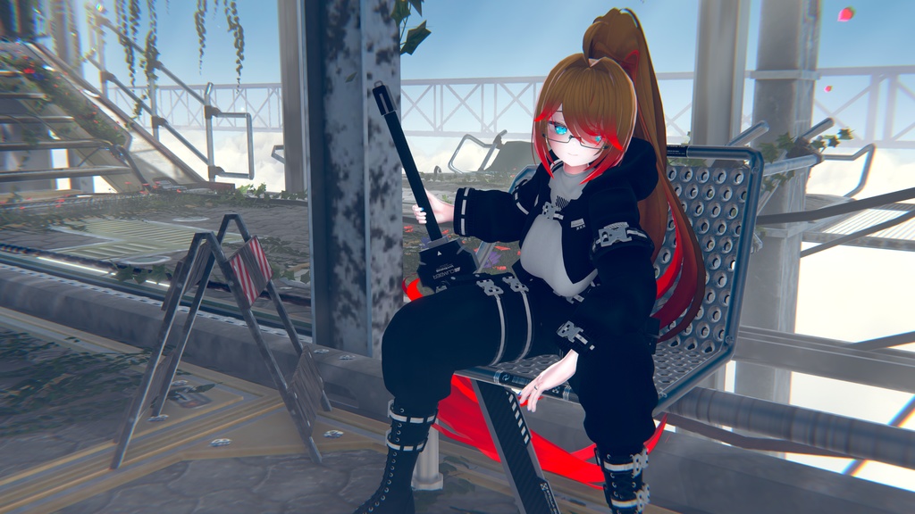 【オリジナル3Dモデル】IronWicker ‐アイアンウィッカー‐ 【TacticalWear】