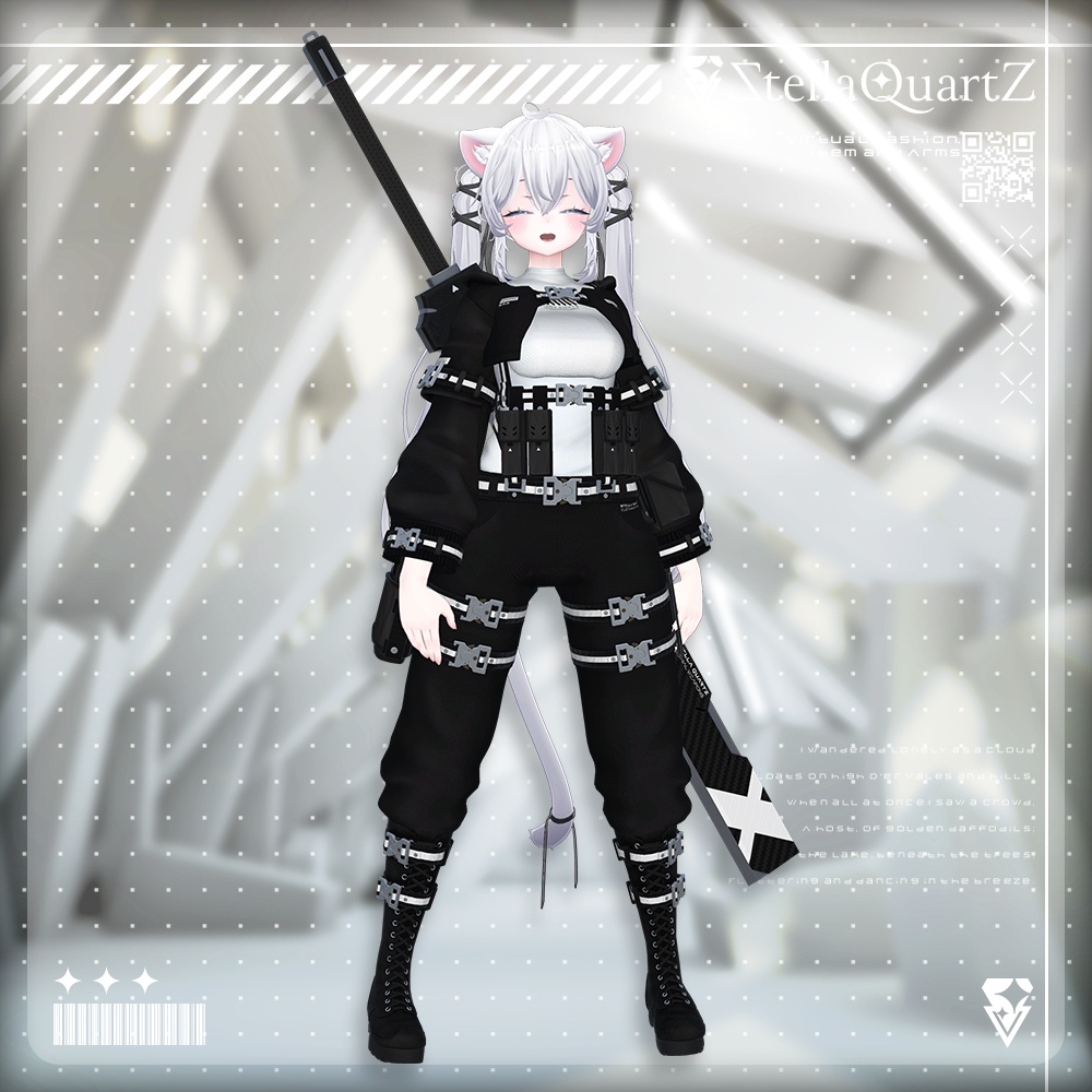 【オリジナル3Dモデル】IronWicker ‐アイアンウィッカー‐ 【TacticalWear】