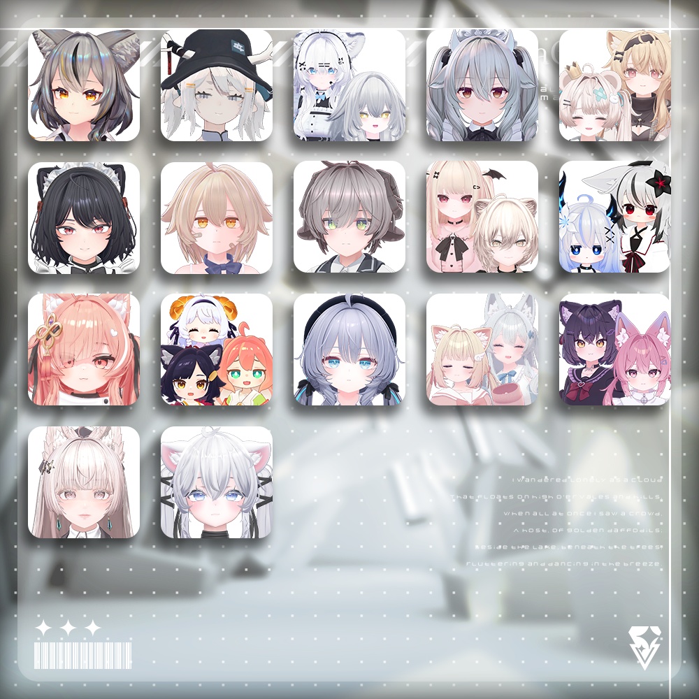 【オリジナル3Dモデル】IronWicker ‐アイアンウィッカー‐ 【TacticalWear】