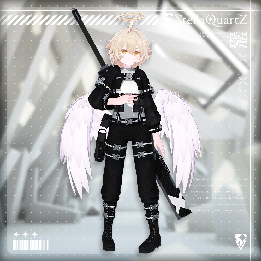 【オリジナル3Dモデル】IronWicker ‐アイアンウィッカー‐ 【TacticalWear】