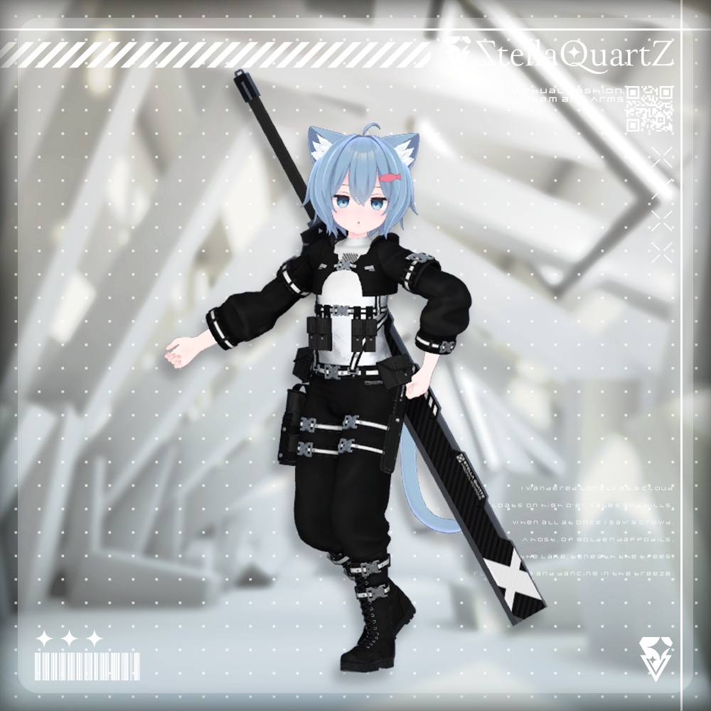 【オリジナル3Dモデル】IronWicker ‐アイアンウィッカー‐ 【TacticalWear】