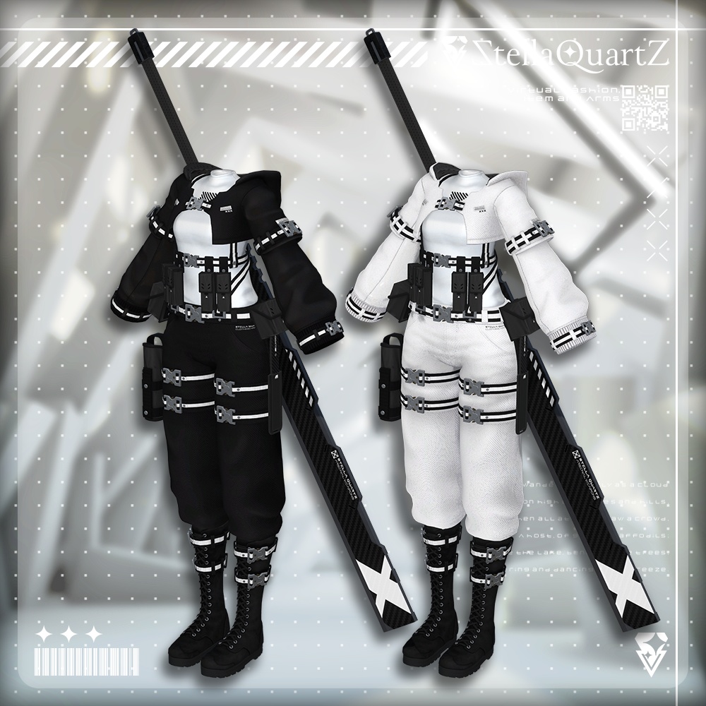 【オリジナル3Dモデル】IronWicker ‐アイアンウィッカー‐ 【TacticalWear】