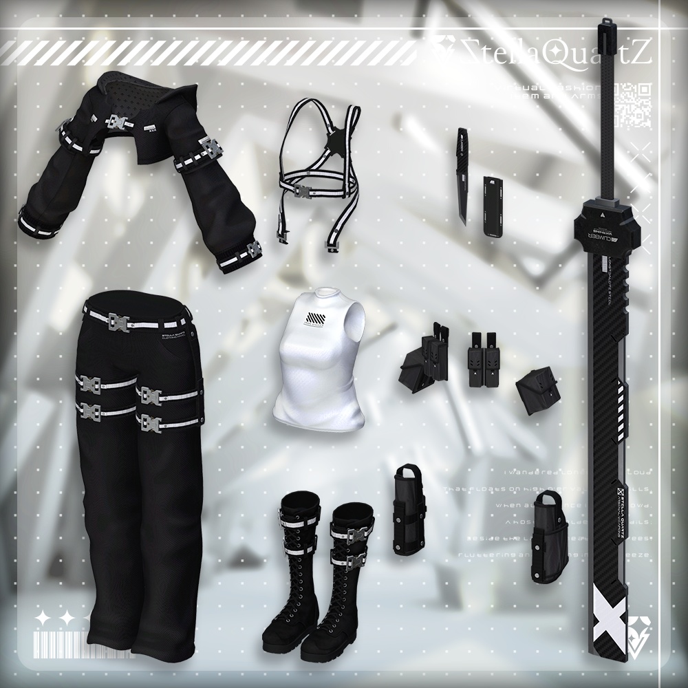 【オリジナル3Dモデル】IronWicker ‐アイアンウィッカー‐ 【TacticalWear】