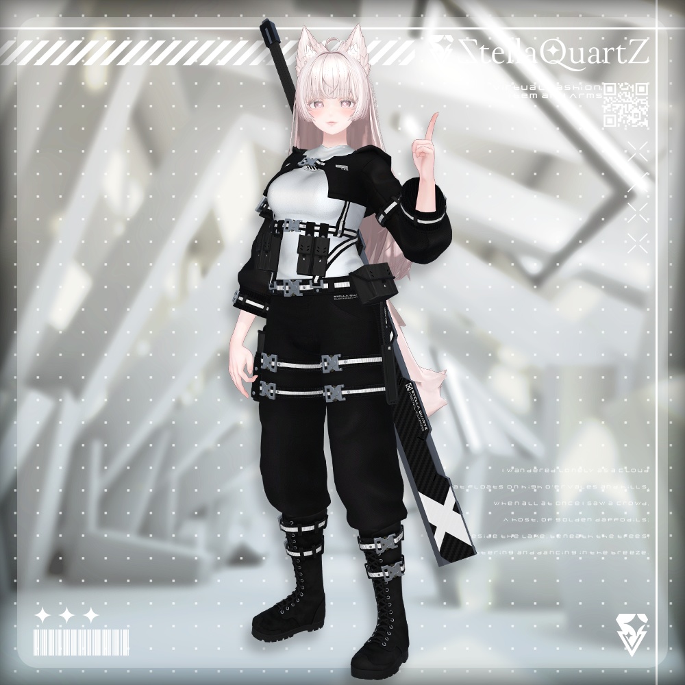 【オリジナル3Dモデル】IronWicker ‐アイアンウィッカー‐ 【TacticalWear】