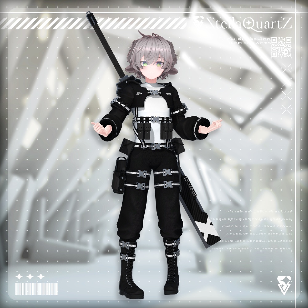 【オリジナル3Dモデル】IronWicker ‐アイアンウィッカー‐ 【TacticalWear】