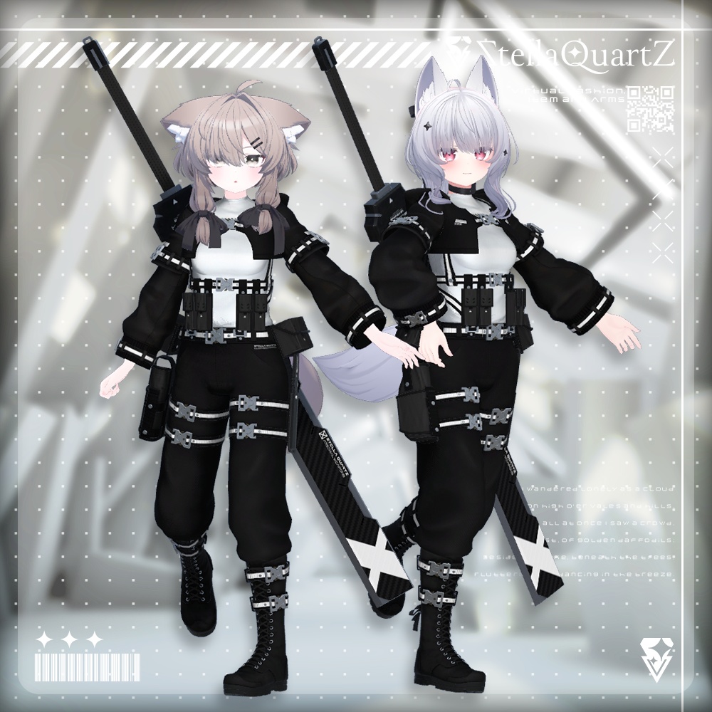 【オリジナル3Dモデル】IronWicker ‐アイアンウィッカー‐ 【TacticalWear】