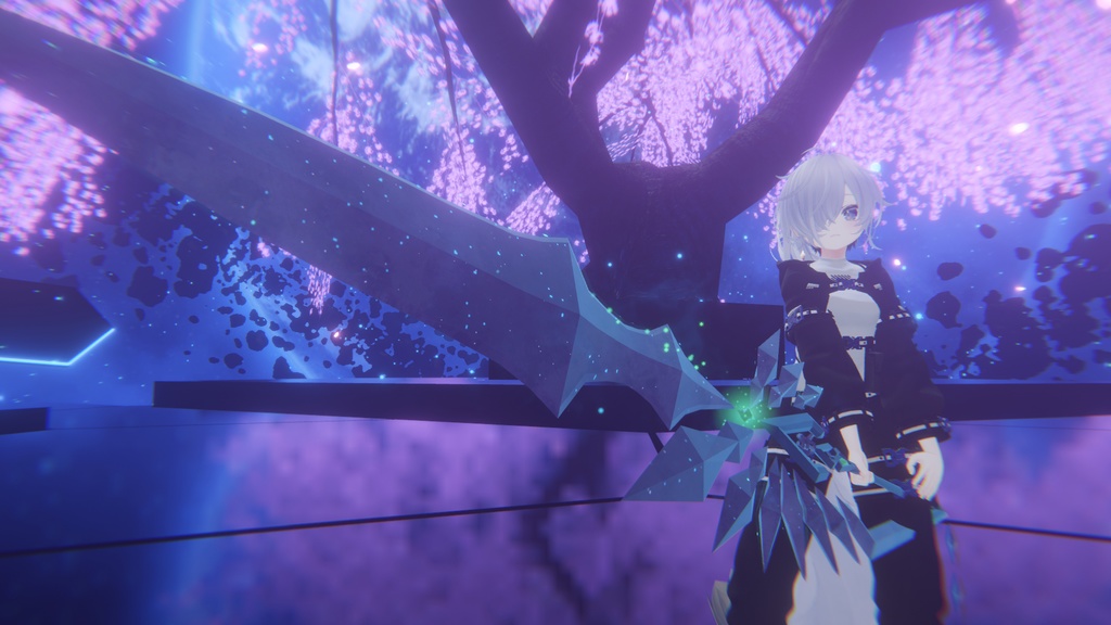 【オリジナル3Dモデル】星幽の大剣【AstralBlade】