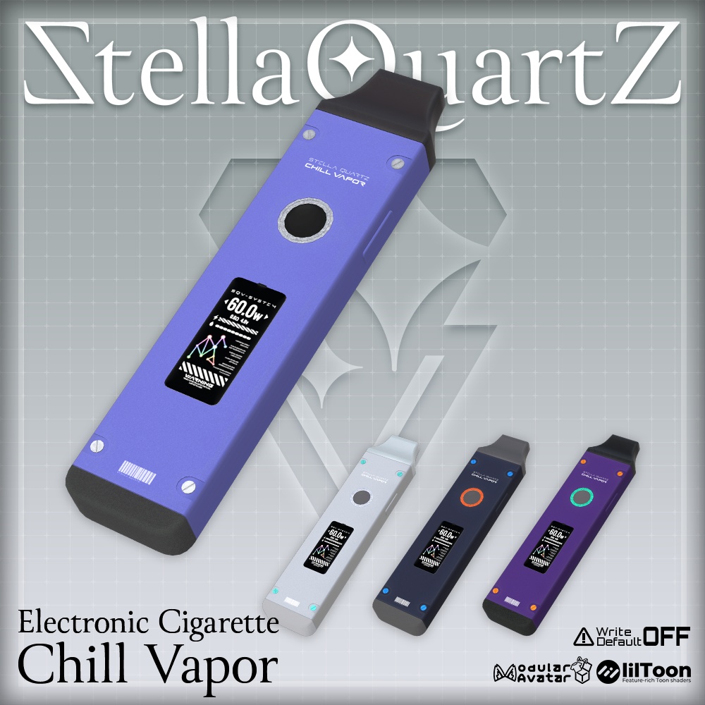 【オリジナル3Dモデル】ChillVapor【Vape】