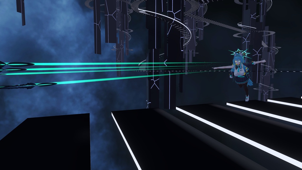 【オリジナル3Dモデル】裂星の短剣【投げナイフ】