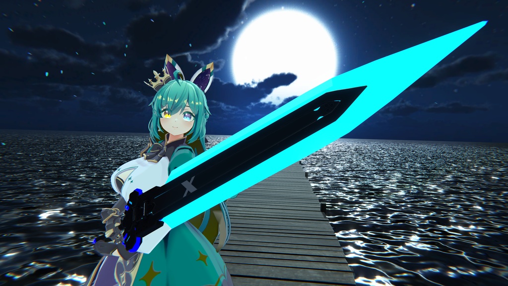 【オリジナル3Dモデル】Sephillion ‐セフィリオン‐ 【ビームソード】