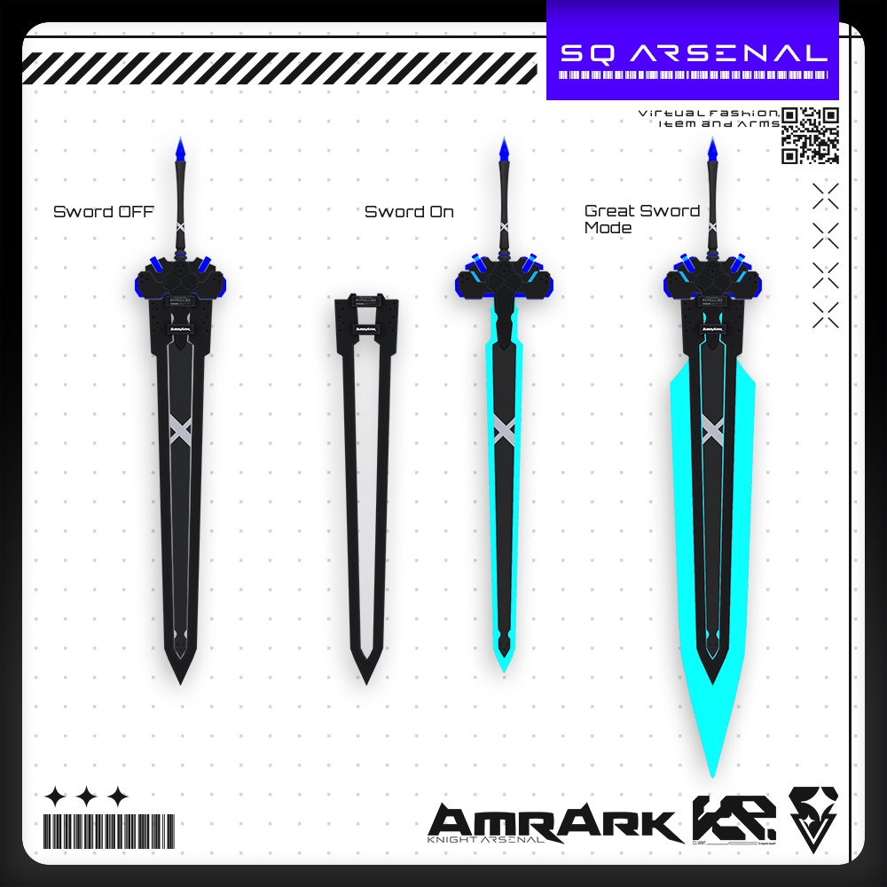 【オリジナル3Dモデル】Sephillion ‐セフィリオン‐ 【ビームソード】