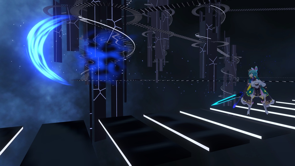 【オリジナル3Dモデル】Sephillion ‐セフィリオン‐ 【ビームソード】