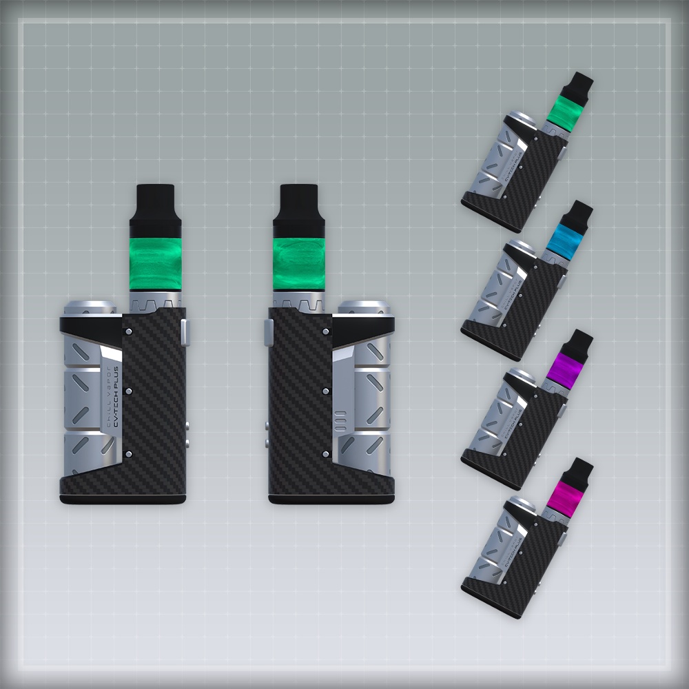 【オリジナル3Dモデル】CV-Tech Plus【Vape】