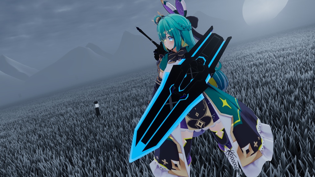 【オリジナル3Dモデル】Qliphotect‐クリフォテクト‐ 【フォースシールド】