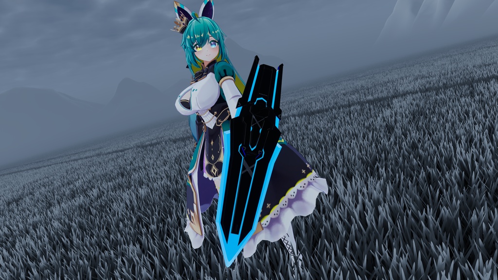 【オリジナル3Dモデル】Qliphotect‐クリフォテクト‐ 【フォースシールド】