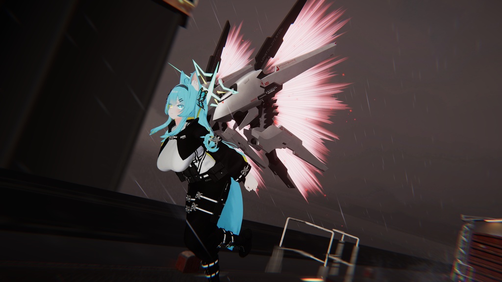 【オリジナル3Dモデル】A.M.S.U.Zerachiel‐ゼラキエル‐【エアリアルサポートユニット】