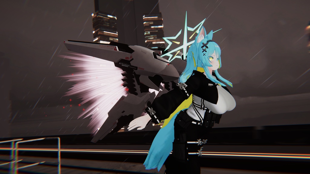 【オリジナル3Dモデル】A.M.S.U.Zerachiel‐ゼラキエル‐【エアリアルサポートユニット】