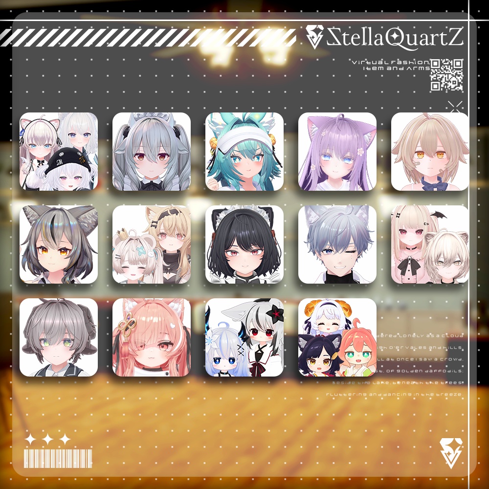 【アバター向け衣装3Dモデル】AromeisterApron-アロマイスタエプロン-【Apron&Suit】