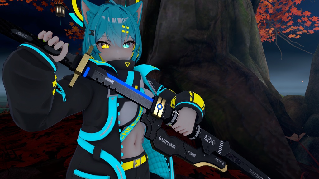 【ギミック付き3Dモデル】絶空-ゼックウ-【カタナ】