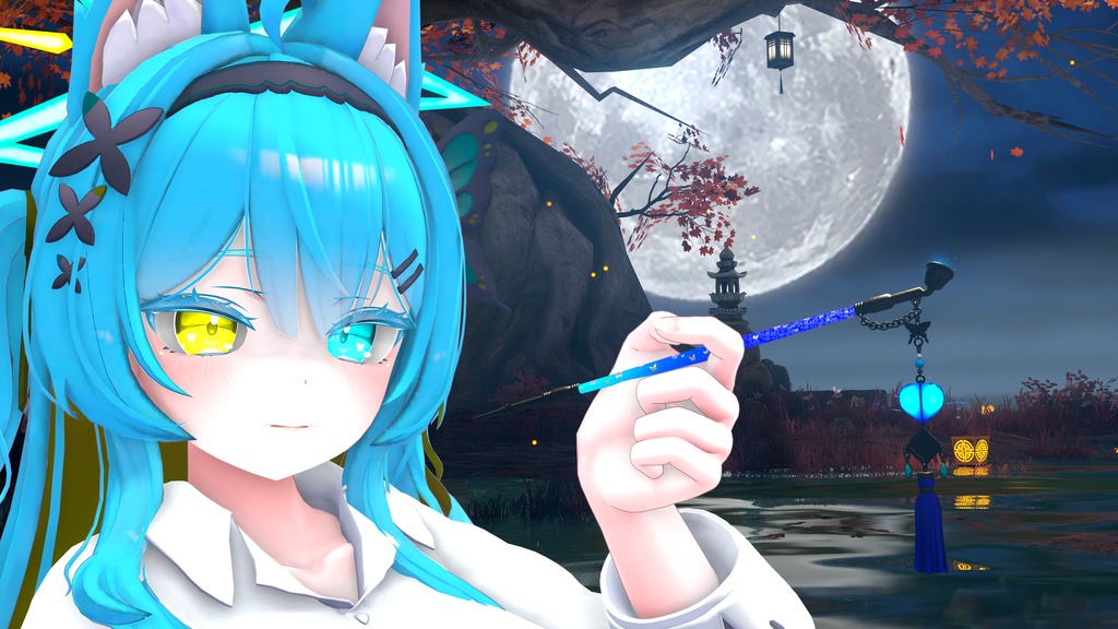 【ギミック付き3Dモデル】夢見煙管-ゆめみえんかん-【キセル型VAPE】