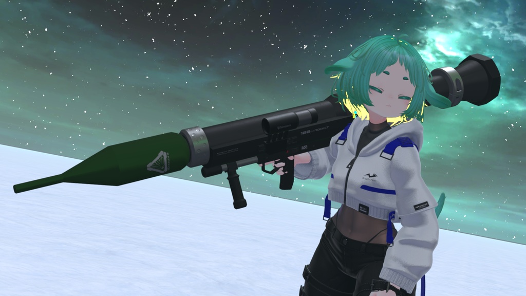 【ギミック付き3Dモデル】AN3RD-アンサード-【ロケットランチャー】