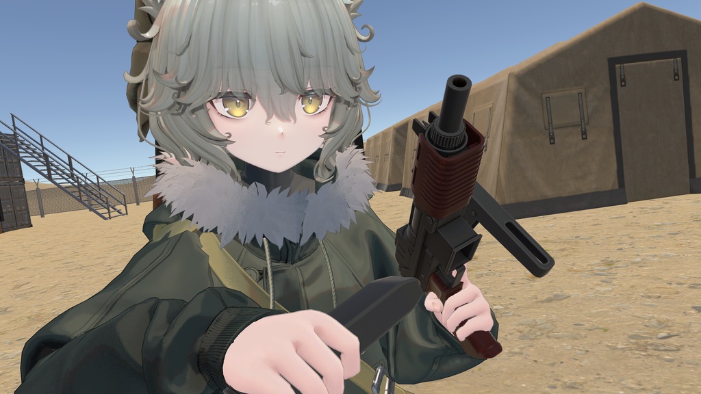 【ギミック付き3Dモデル】zayats-ザヤッツ-【サブマシンガン】