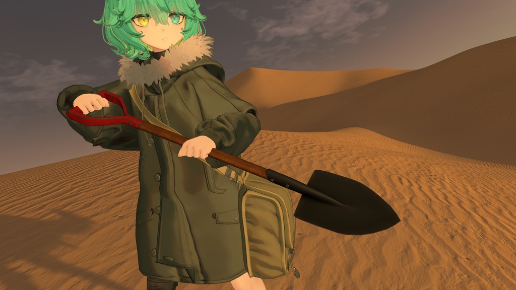 【ギミック付き3Dモデル】Melee item Set01【近接アイテムセット】