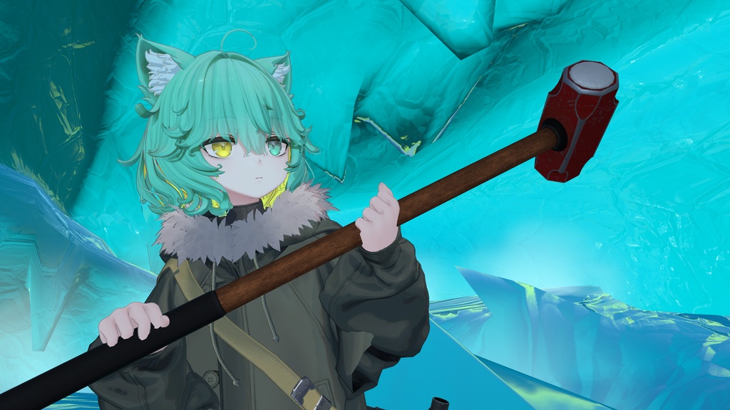 【ギミック付き3Dモデル】Melee item Set01【近接アイテムセット】