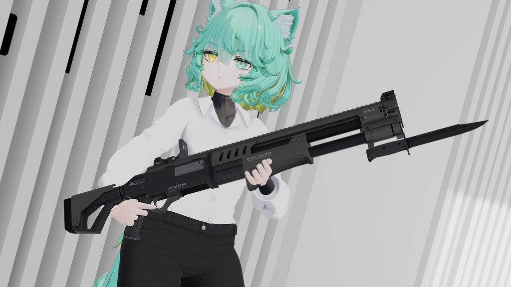 【ギミック付き3Dモデル】HOUNDROAR-ハウンドロア-【ポンプアクションショットガン】