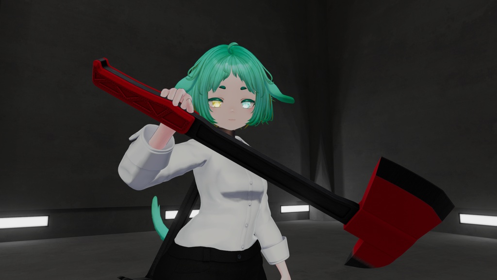 【ギミック付き3Dモデル】Melee item Set02【近接アイテムセット】