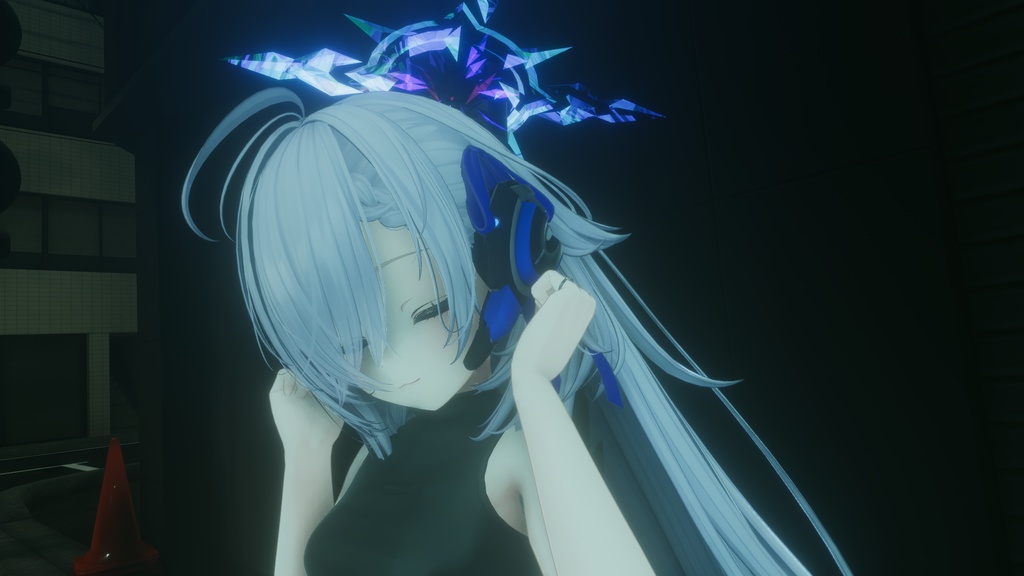 【ギミック付き3Dモデル】MechVisor-メックバイザー-【サイバーバイザー】