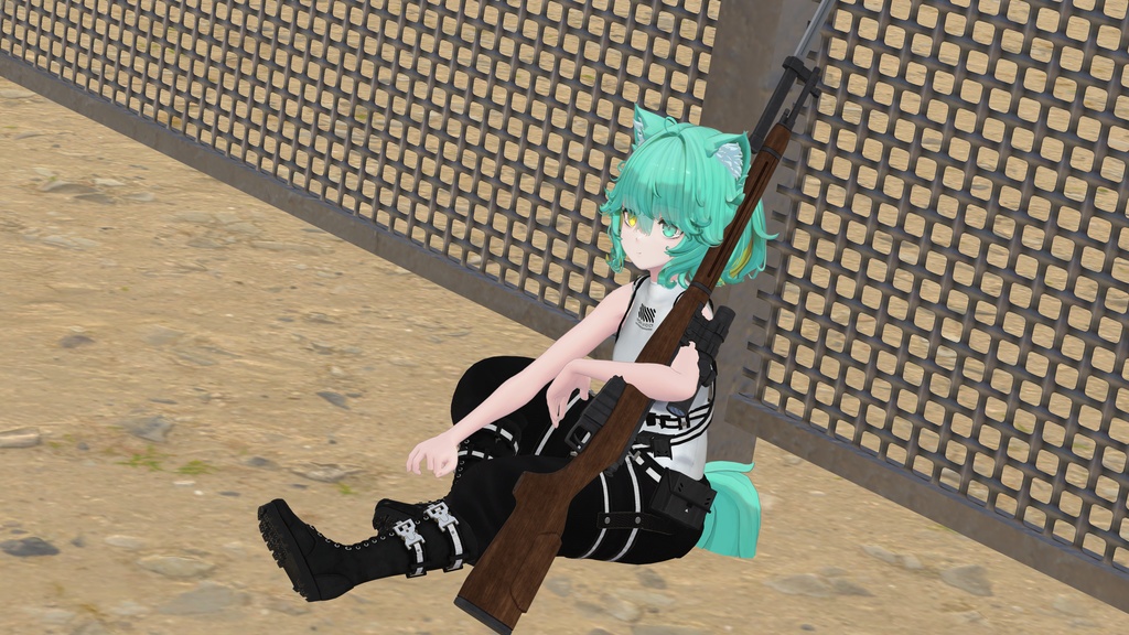 【ギミック付き3Dモデル】Emilievna-エミリエヴナ-【ボルトアクションライフル】