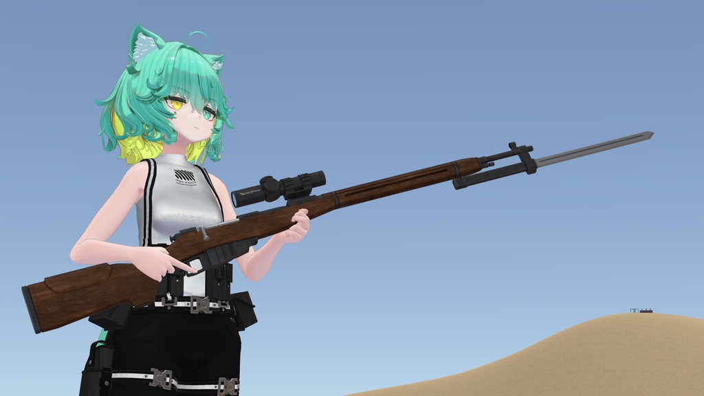 【ギミック付き3Dモデル】Emilievna-エミリエヴナ-【ボルトアクションライフル】